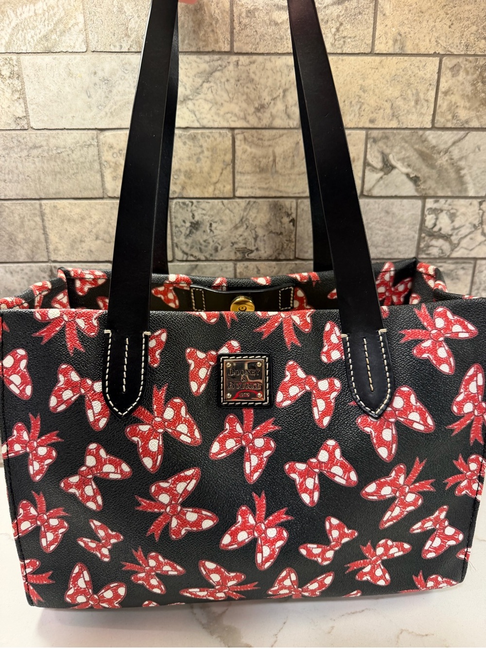 Dooney & Bourke and Disney Minnie Bows Collab Tote